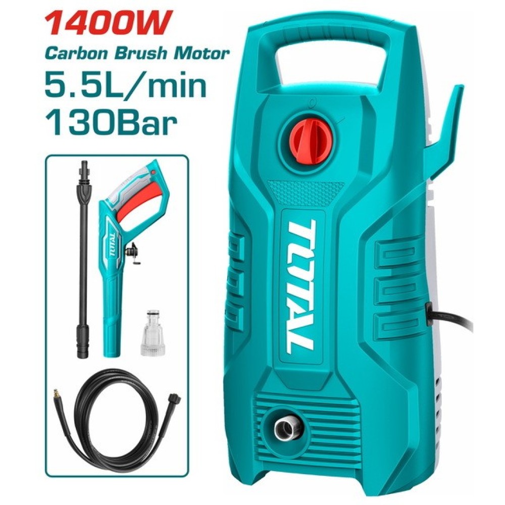 TOTAL TGT11316 HIGH PRESSURE WASHER 1400 WATT
