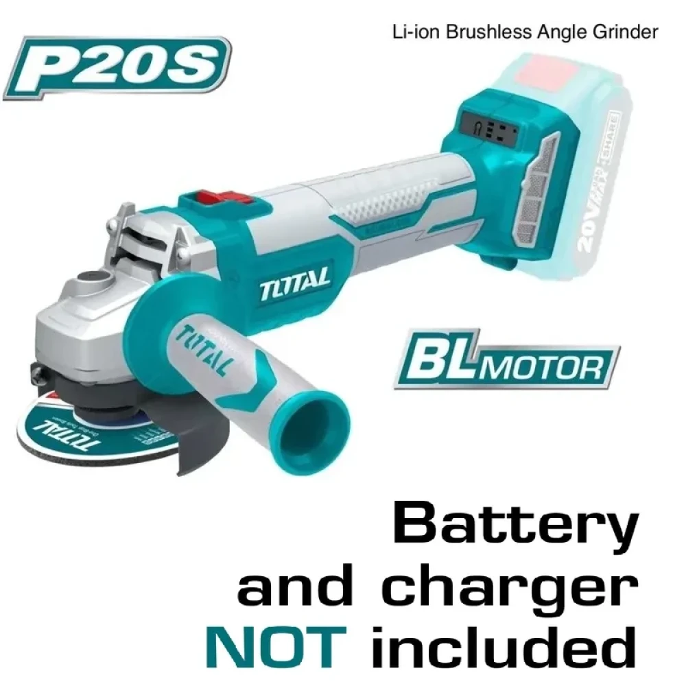 TOTAL LITHIUM-ION ANGLE  GRINDER 20V