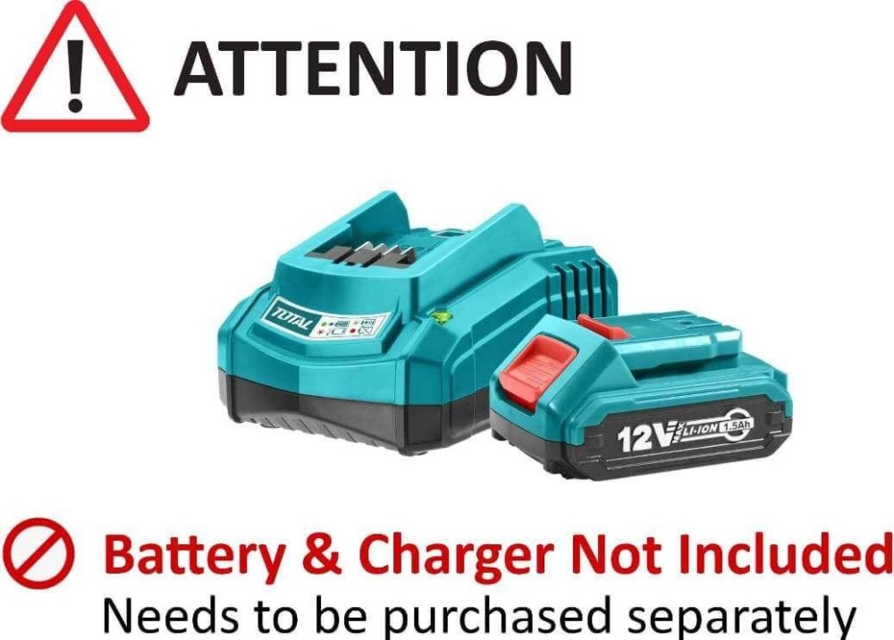 Total Li-Ion 20V Work Lamp (Battery not included)