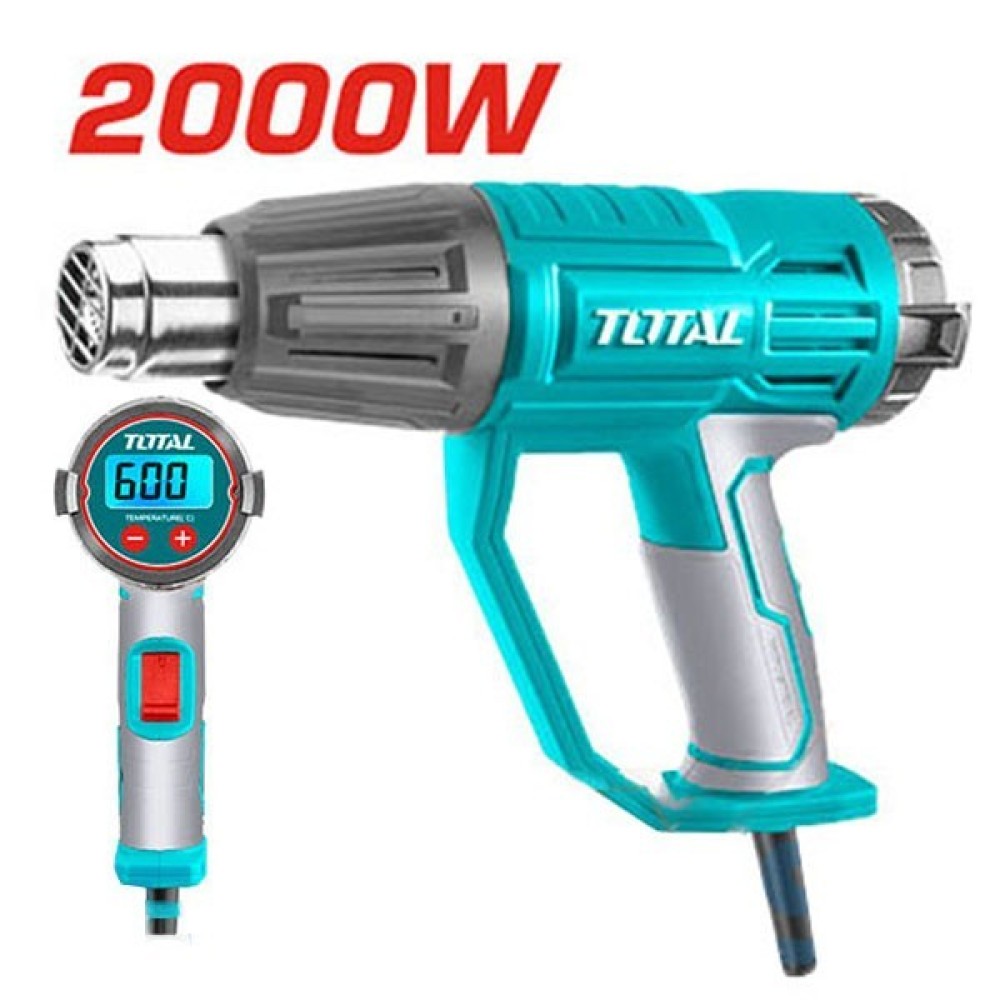 TOTAL 2000W HEAT WITH GUN LCD DISPLAY
