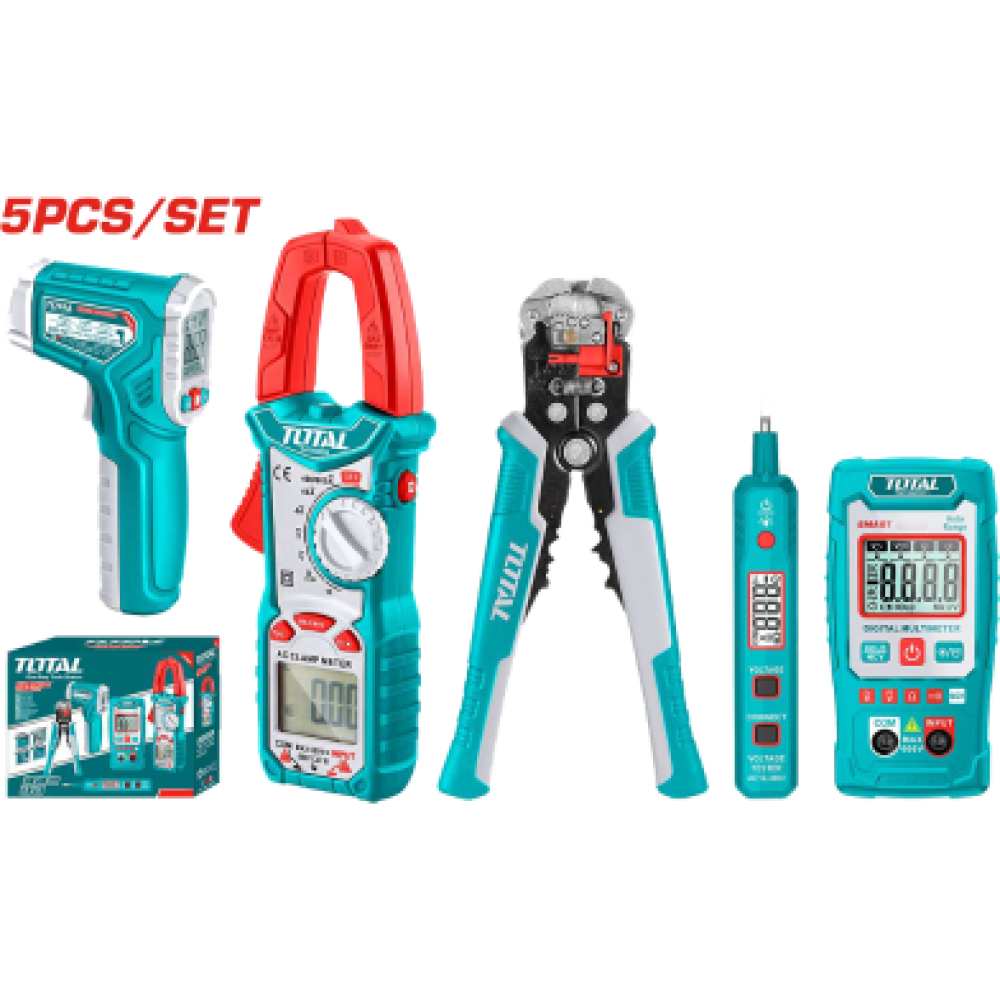 TOTAL- TOS23026 ELECTRIC TEST COMBO KIT (5 PCS SET)